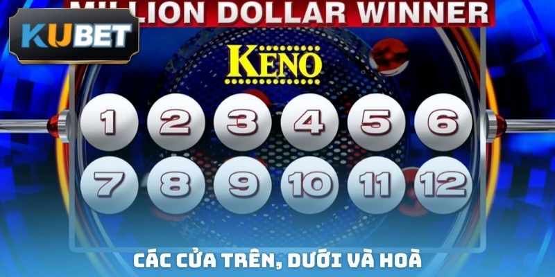 Các cửa trên, dưới và hoà